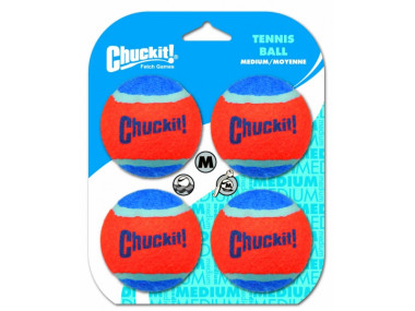 Chuckit! Tennis Balls mittel 6,5 cm 4 Stk.