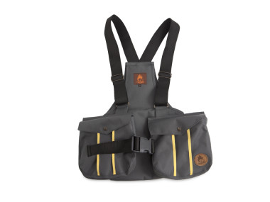 Firedog Dummy vest Trainer S dark grey with plastic buckle