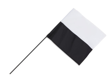 Firedog Marking vlajka čierna/biela 1 ks