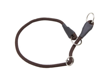 Firedog Slip collar 8 mm 35 cm brown