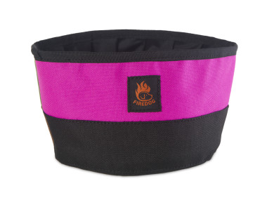 Firedog Travel bowl 2,0 L black/pink