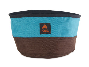 Firedog Travel bowl 2,0 L brown/baby blue
