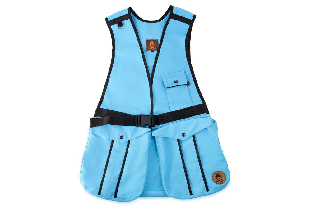 Firedog Dummy vest Hunter M canvas baby blue - DVH901 - 8585041144828