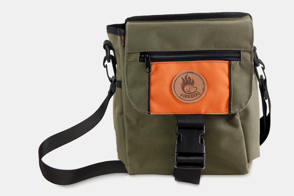 khaki mini bag