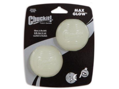 Chuckit! Max Glow Ball Medium 6,5 cm 2 ks