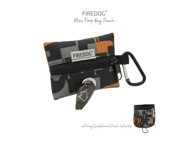 Firedog Mini Zásobník na sáčky na exkrementy nylon Urban Camo