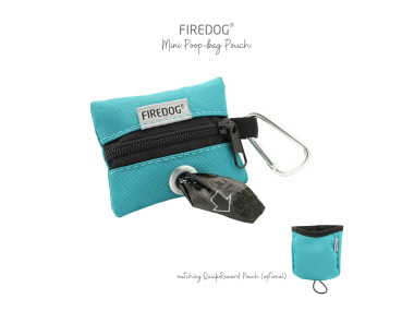 Firedog Mini Zásobník na sáčky na exkrementy nylon baby modrý