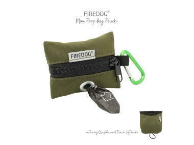Firedog Mini Zásobník na sáčky na exkrementy Softshell khaki
