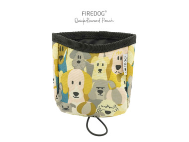 Firedog QuickReward Beutel nylon Doggies gelb