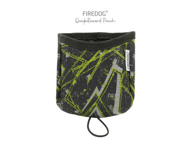 Firedog QuickReward vrecko na maškrty nylon  Lime Splash