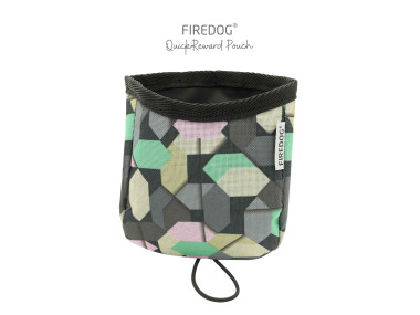 Firedog QuickReward vrecko na maškrty nylon  Pastel Blocks