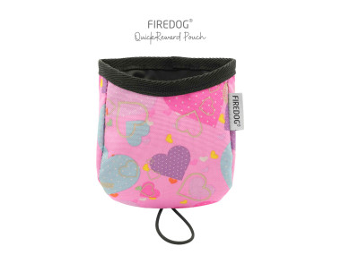 Firedog QuickReward vrecko na maškrty nylon Pastel Hearts