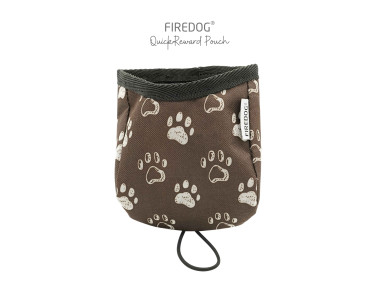 Firedog QuickReward Beutel nylon Pfoten braun
