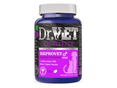 Dr.VET Excellence REPROVET Male zlepšenie kvality semena 100 g 100 tabliet 