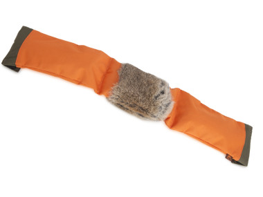 Firedog 3-part dummy filled orange with fur