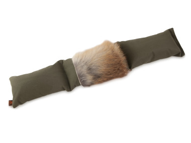 Firedog 3-part dummy 4,0 kg khaki with fox fur