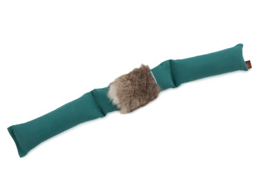 Firedog 3-part Junior dummy 800 g green with fur