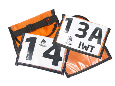 Firedog Arm Band Holder for start number black
