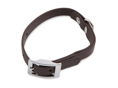 Firedog BioThane collar Basic 13 mm 30-38 cm dark brown