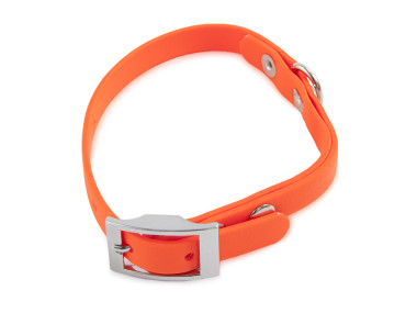 Firedog BioThane Halsband Basic 13 mm 30-38 cm orange