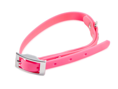 Firedog BioThane Halsband Basic 13 mm 30-38 cm rosa