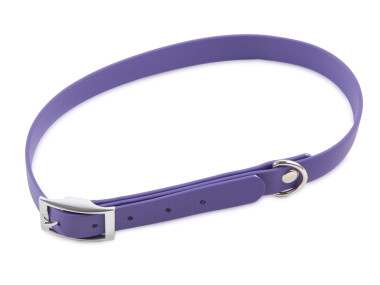Firedog BioThane collar Basic 13 mm 20-28 cm violet