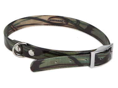 Firedog BioThane obojok Basic 19 mm 35-43 cm camo khaki