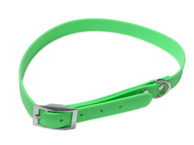 Firedog BioThane collar Basic 19 mm 30-38 cm light green