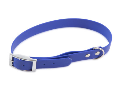 Firedog BioThane collar Basic 25 mm 40-48 cm blue