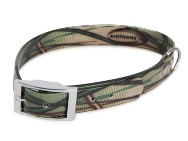 Firedog BioThane Halsband Basic 25 mm 35-43 cm camo olive