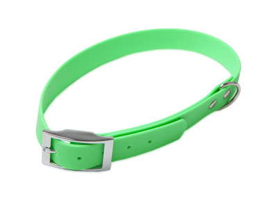 Firedog BioThane collar Basic 25 mm 35-43 cm light green