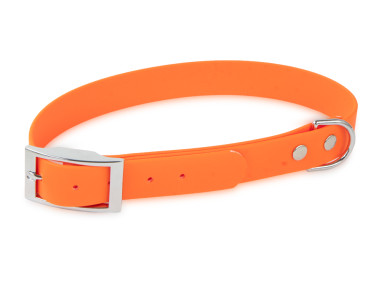 Firedog BioThane collar Basic 25 mm 35-43 cm orange