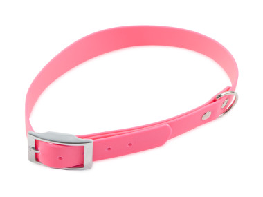 Firedog BioThane Halsband Basic 25 mm 35-43 cm rosa