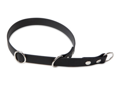Firedog BioThane Halsband Sport 19 mm 55 cm schwarz
