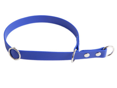 Firedog BioThane Halsband Sport 19 mm 40 cm blau