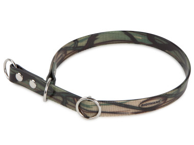 Firedog BioThane Halsband Sport 19 mm 60 cm camo olive