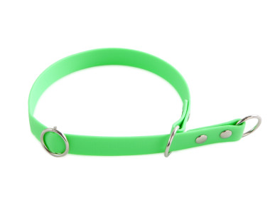 Firedog BioThane Halsband Sport 19 mm 65 cm hellgrün