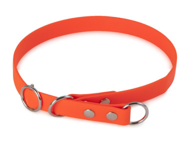 Firedog BioThane collar Sport 19 mm 40 cm orange