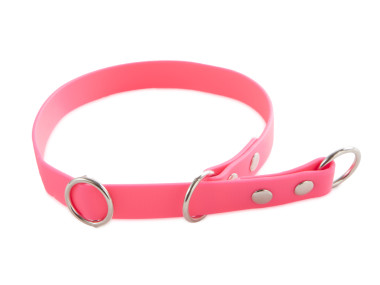 Firedog BioThane collar Sport 19 mm 65 cm pink