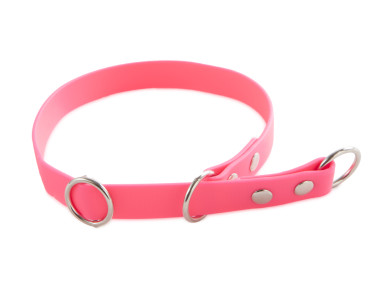 Firedog BioThane Halsband Sport 19 mm 65 cm rosa