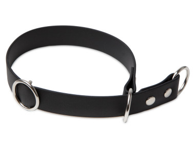 Firedog BioThane Halsband Sport 25 mm 55 cm schwarz