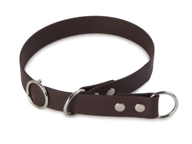 Firedog BioThane collar Sport 25 mm 40 cm dark brown