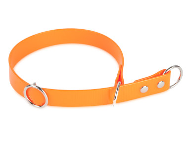 Firedog BioThane collar Sport 25 mm 40 cm Glossy orange