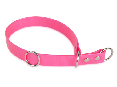 Firedog BioThane Halsband Sport 25 mm 40 cm Glossy rosa