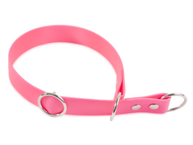 Firedog BioThane Halsband Sport 25 mm 40 cm rosa