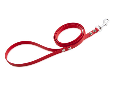 Firedog BioThane Vodítko 13 mm 3 m s rúčkou červené