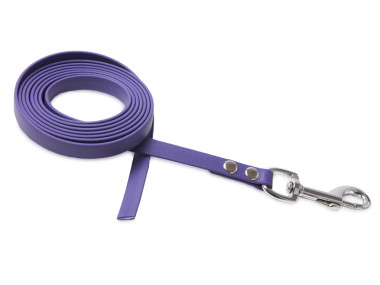 Firedog BioThane Dog leash 13 mm 1 m without handle violet