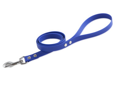 Firedog BioThane Dog leash 19 mm 1,2 m with handle blue