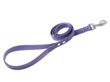 Firedog BioThane Dog leash 19 mm 1,2 m with handle violet