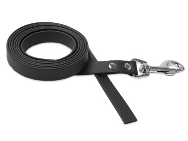 Firedog BioThane Dog leash 19 mm 3 m without handle black